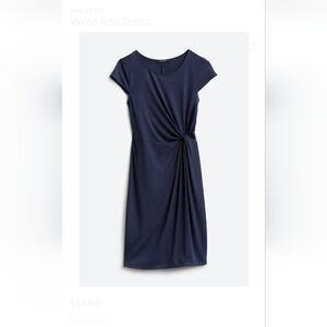 Stitchfix Hailey 23 Navy Blue Wren Knit Dress, size XL